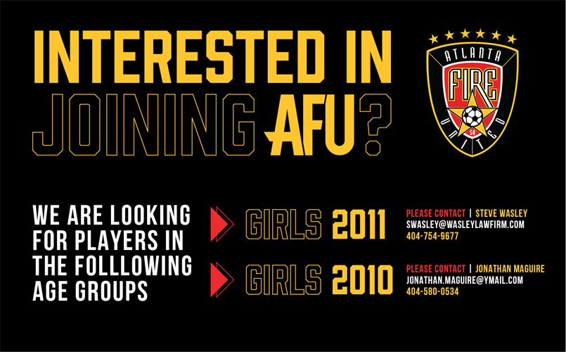 Interested in joining AFU's Select Program?