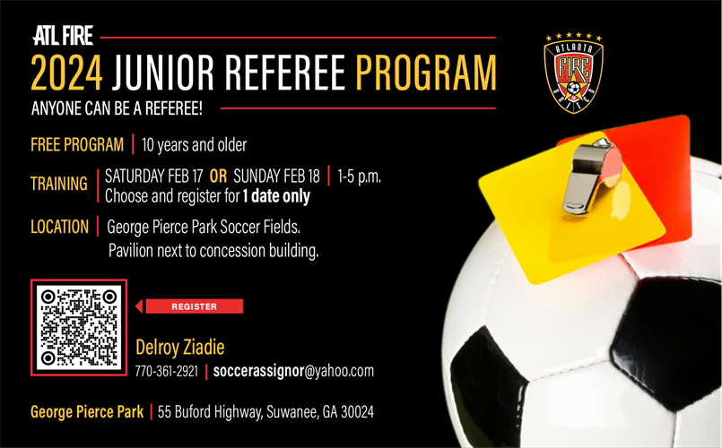 Free Program: 2024 Jr. Referee Program Class