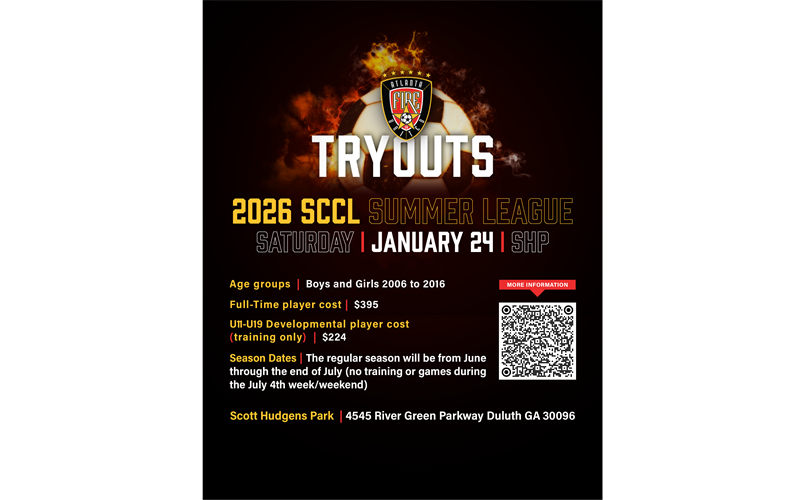 2026 SCCL Summer League Tryouts