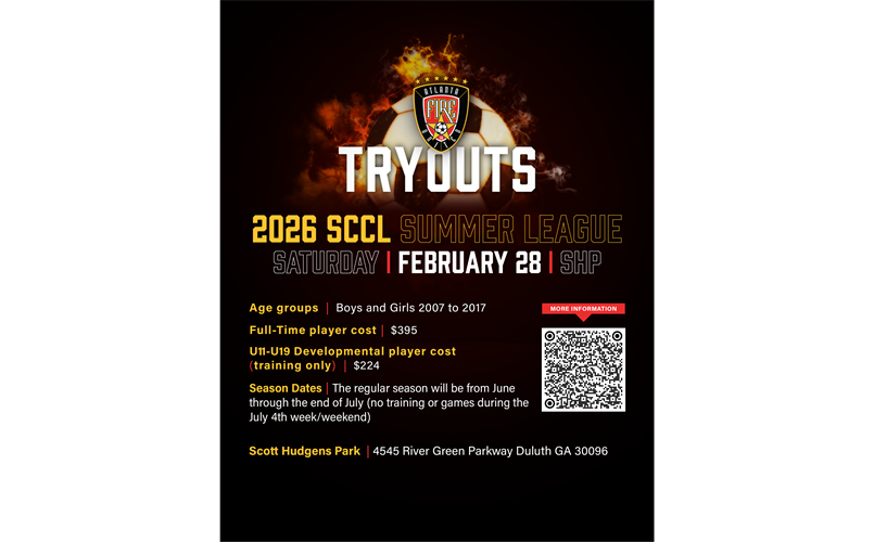 2026 SCCL Summer League Tryouts
