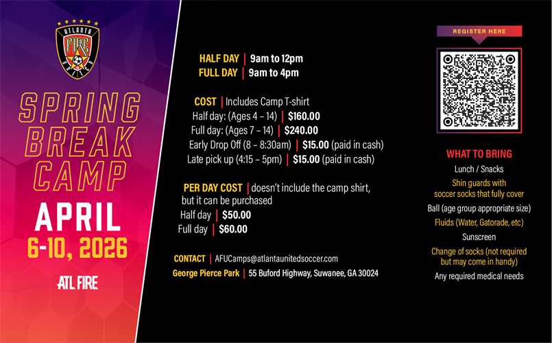 2026 AFU Spring Break Camp