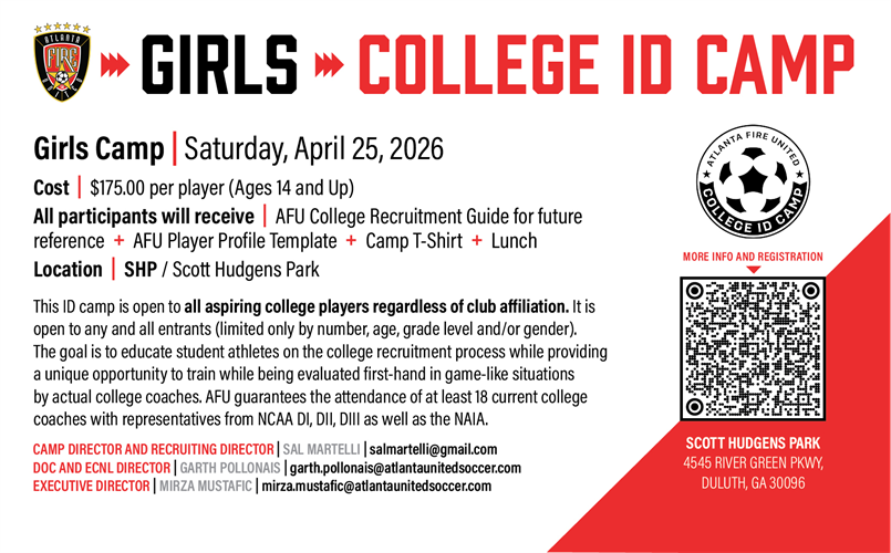2026 Girls College ID Camp